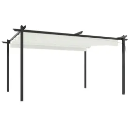 altana-ogrodowa-ze-zwijanym-dachem-4x3-m-kremowa