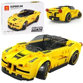 klocki-techniczne-sportowe-auto-zolte-143-elementy-naklejki-za5742