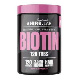 hiro-lab-biotin-120-wege-kapsulek-biotyna-wlosy-skora-paznokcie-10-mg