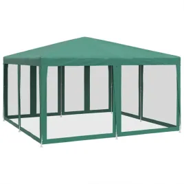 namiot-imprezowy-z-8-scianami-z-siatki-zielony-4x4-m-hdpe