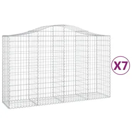 kosze-gabionowe-7-szt-200x50x120-140-cm-galwanizowane-zelazo