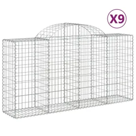 kosze-gabionowe-9-szt-200x50x100-120-cm-galwanizowane-zelazo