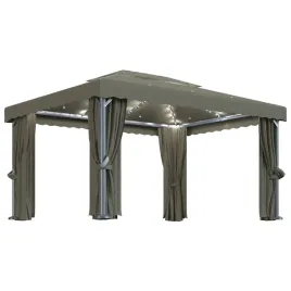 altana-ogrodowa-4x3-m-taupe-z-zaslonami-i-lampkami-solarnymi