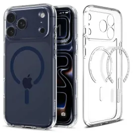 etui-spigen-ultra-hybrid-mag-magsafe-do-apple-iphone-17-pro-clear-deep-blue