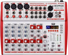 mikser-interfejs-audio-strumieniowy-bomge-stereo-bluetooth-12-wejsciowy