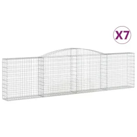 kosze-gabionowe-7-szt-400x30x100-120-cm-galwanizowane-zelazo