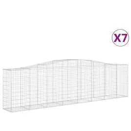 kosze-gabionowe-7-szt-400x50x100-120-cm-galwanizowane-zelazo