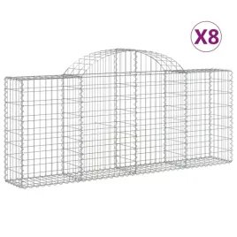 kosze-gabionowe-8-szt-200x30x80-100-cm-galwanizowane-zelazo