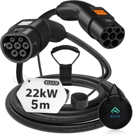 kuax-kabel-typ-2-do-ladowania-pojazdow-elektrycznych-5-m-22-kw-czarny