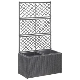 polirattanowa-donica-z-kratka-58x30x107-cm-czarna-2-wyjmowane-wklady-26x