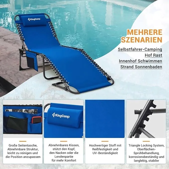 lezak-stal-niebieski-kingcamp