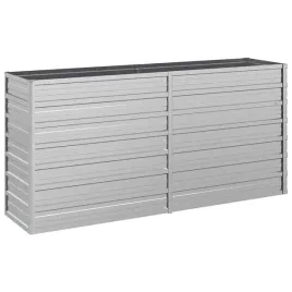 srebrna-metalowa-donica-ogrodowa-160-x-40-x-77-cm-z-galwanizowanej-stali