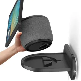 stojak-do-montazu-na-scianie-plusacc-snow-10-oszczedzajacy-miejsce-czarny