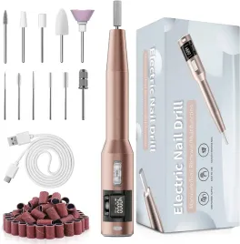 frezarka-do-paznokci-manicure-pedicure-surpn-elektryczna-lcd-zestaw-pro