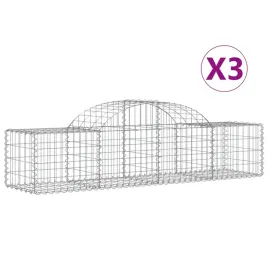 kosze-gabionowe-3-szt-200x50x40-60-cm-galwanizowane-zelazo