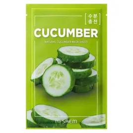 the-saem-natural-cucumber-maska-w-plachcie-ogorek