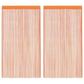 zaslony-sznurkowe-2-szt-pomaranczowe-140x250-cm