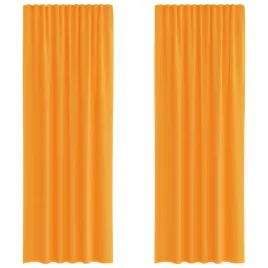 zaslony-woalowe-z-kieszeniami-na-drazek-2-szt-pomaranczowe