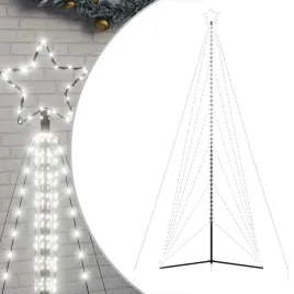 led-choinka-z-gwiazda-861-diod-188x188x478-cm-bialy