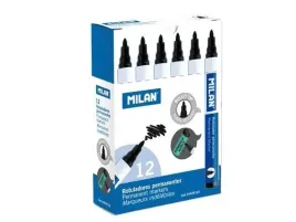 marker-permanentny-okragly-czarny-12szt-milan