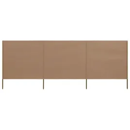 3-czesciowy-parawan-przeciwwiatrowy-z-wlokniny-taupe-400-x-160-cm