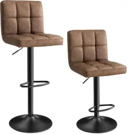 hokery-barowe-2-szt-regulowane-obrotowe-pu-orzech