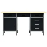 biurko-robocze-czarne-160x60x85-cm-stal-stan-nowy