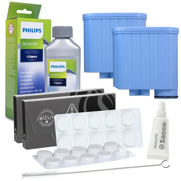 2x Filtr wody do ekspresu PHILIPS Latte Go zestaw