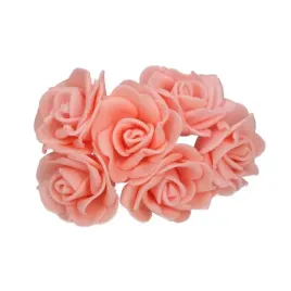 kwiaty-rozyczki-roze-piankowe-brzoskwiniowe-6szt