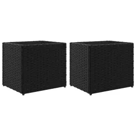 donice-ogrodowe-2-szt-czarne-36x30x32-cm-polirattan