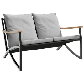 lawka-ogrodowa-czarna-z-poduszkami-antracytowymi-120-x-81-x-68-cm