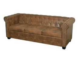 trzyosobowa-brazowa-sofa-pikowana-w-stylu-loft