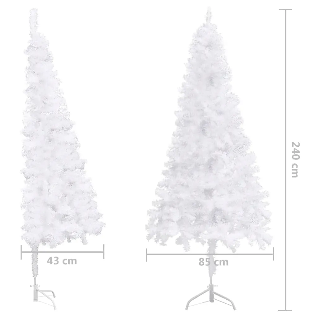 choinka-narozna-pvc-240-cm-biala-stan-nowy