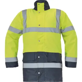 sefton-kurtka-hv-zolty-granatowy-xs
