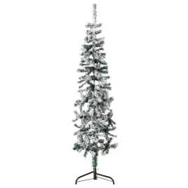 choinka-swiateczna-pvc-150-cm-zielona-biala-44x150-cm