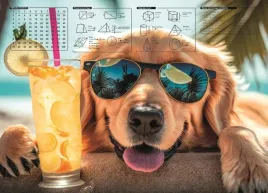 mata-na-biurko-z-nadrukiem-chillout-dog