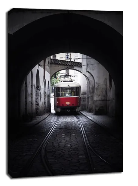 praga-tramwaj-ii-obraz-na-plotnie-60x80-cm