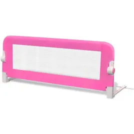 barierka-ochronna-do-lozka-dla-dzieci-rozowa-102x365x42-cm-poliest