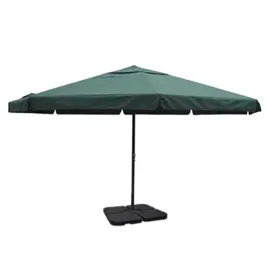 zielony-parasol-ogrodowy-325-m-z-korbka-i-czarna-podstawa-krzyzowa
