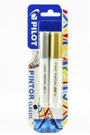 marker-pintor-srebrny-f-zloty-m-2szt-pilot