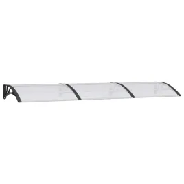 daszek-nad-drzwi-czarny-przezroczysty-300-x-75-cm-pc-abs-aluminium