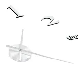 zegar-scienny-3d-diy-srebrny-100cm-eva-stan-nowy-typ-scienny