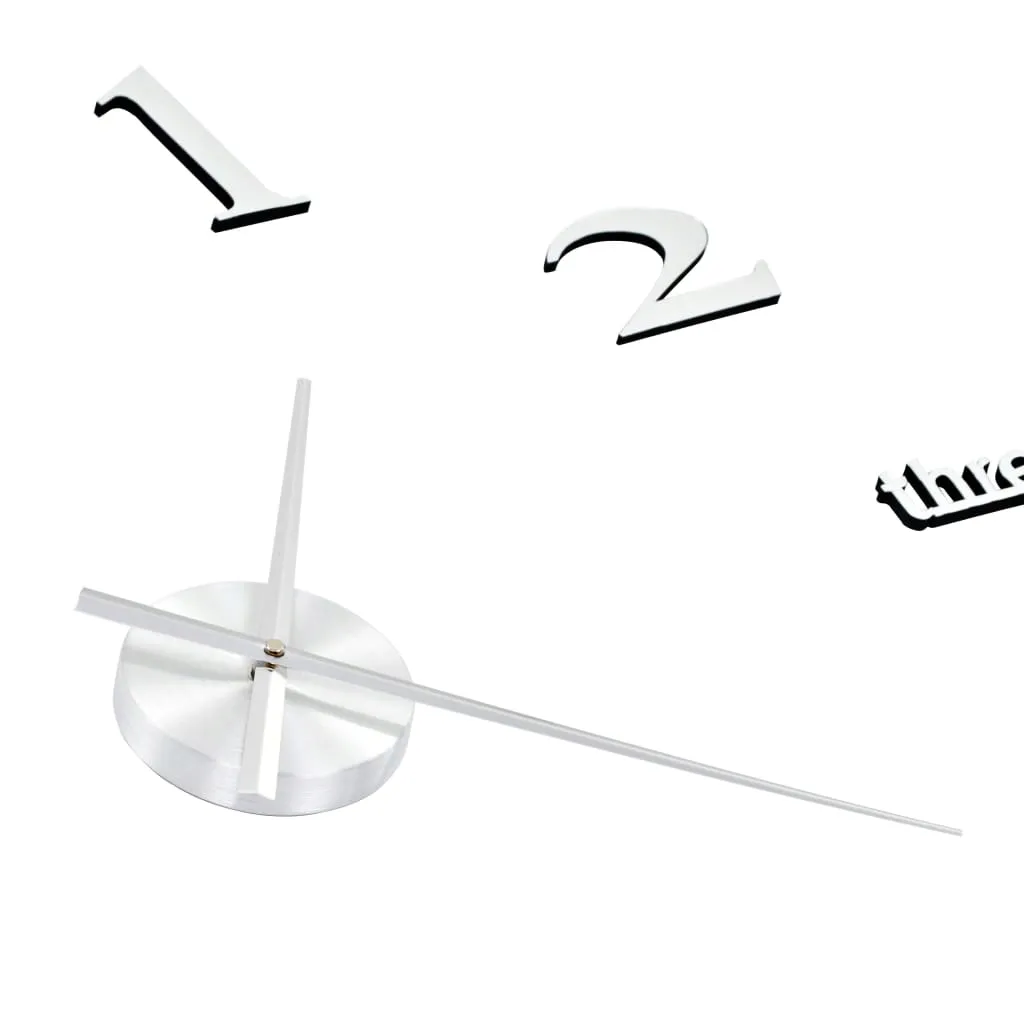 zegar-scienny-3d-diy-srebrny-100cm-eva-stan-nowy