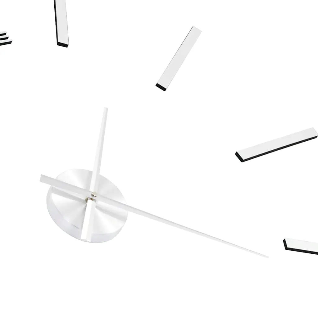 zegar-scienny-3d-diy-srebrny-100-cm-eva-aa-stan-nowy
