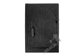 drzwi-d7-45x30-cm-wypukle-do-pieca-piecowe-wedzarni-zeliwne