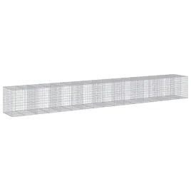 kosz-gabionowy-z-pokrywa-850x100x100-cm-galwanizowane-zelazo