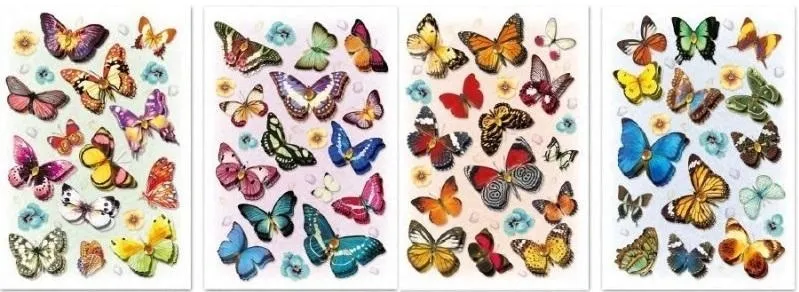 naklejki-3d-motyle-mix