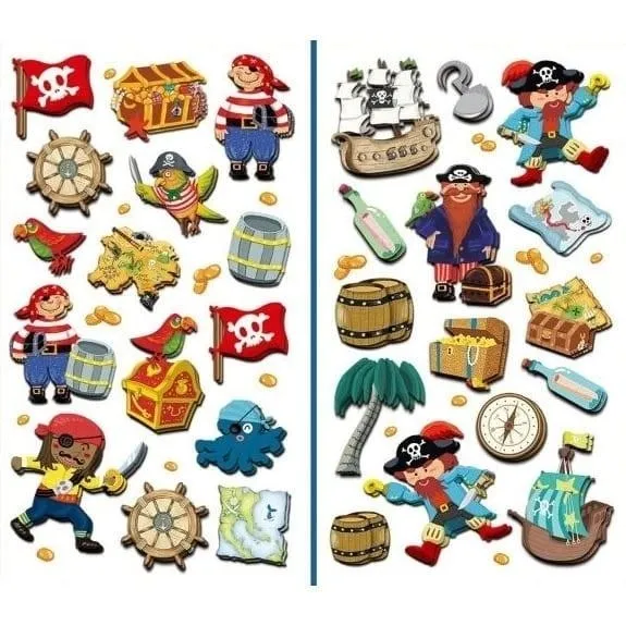 naklejki-3d-piraci-mix
