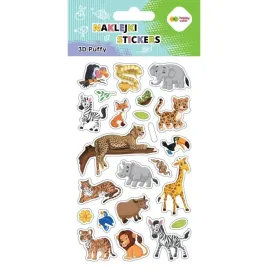 naklejki-3d-puffy-wildlife-10x20cm-happy-color