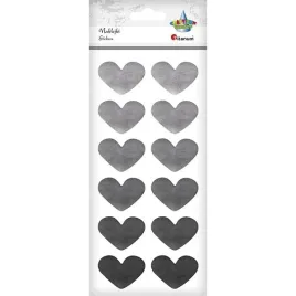 naklejki-foliowe-serca-srebrne-12szt